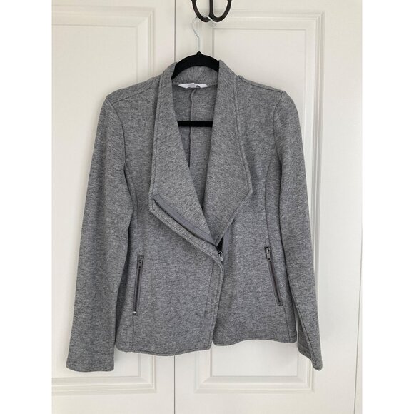 BB Dakota Off the Clock Knit Zip Jacket size Medium, New - Picture 3 of 6